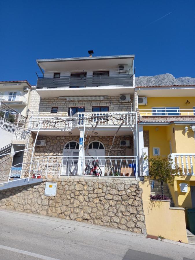Apartmani Leko Mirjana Baška Voda Kültér fotó
